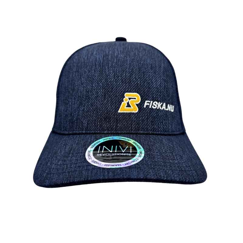 Fiska.nu Logo Snapback Keps - Denim Blue - Bild 2