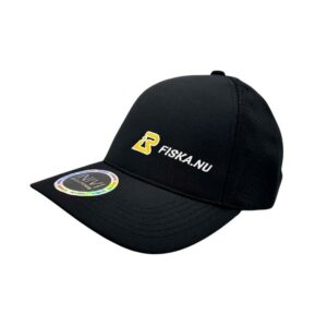 Fiska.nu Logo Snapback Mesh Keps - Svart