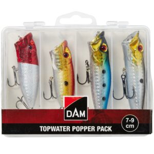DAM Topwater Popper Pack - 4 poppers 7-9cm i ask