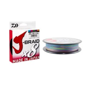 Daiwa-J-BraidX8-flerfärgslina