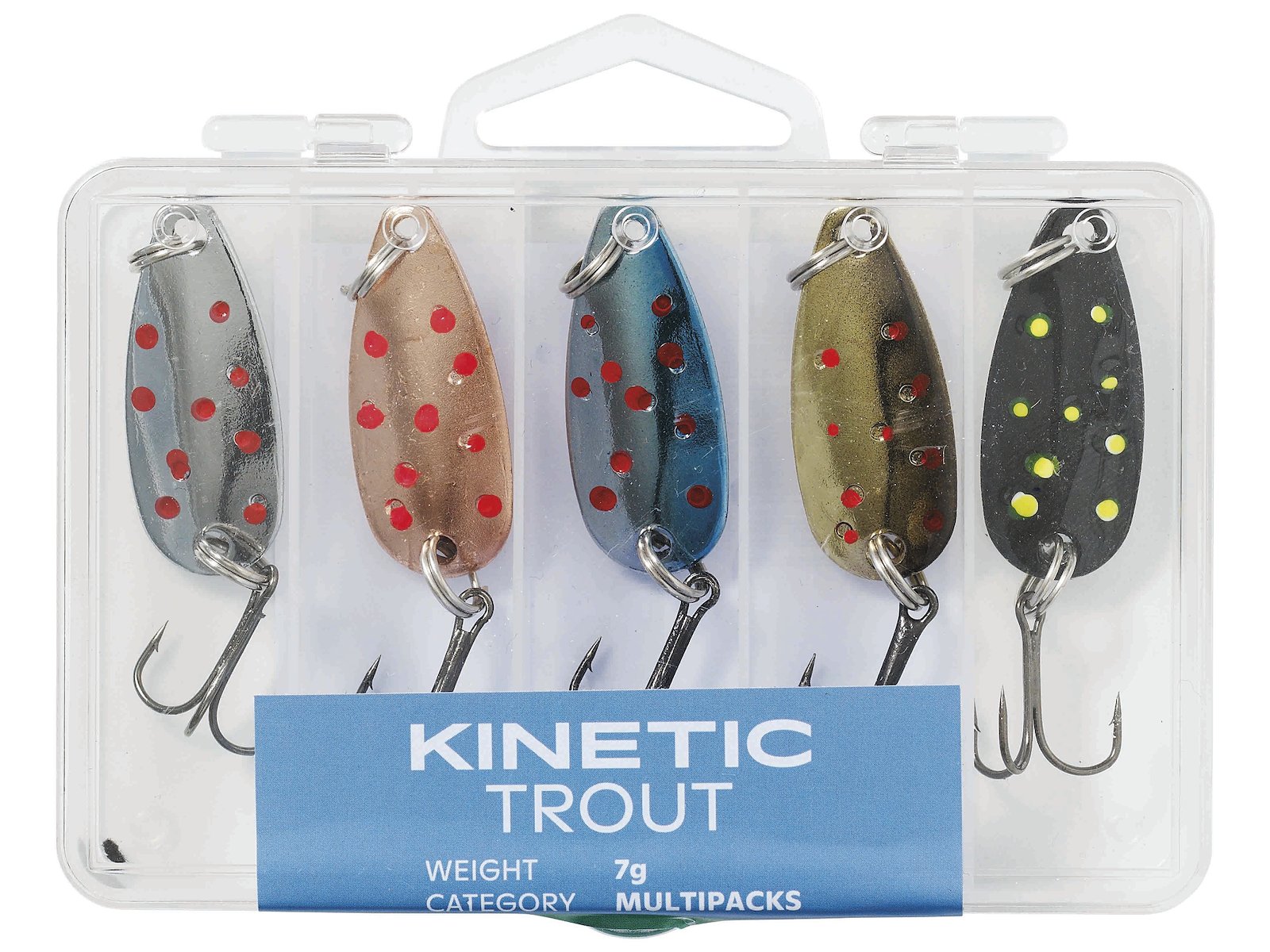 Kinetic Trout 5g Skeddrag i ask (5-pack)