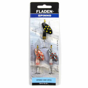 Fladen Spinno 6g Spinnare (Mix 3-pack) - Nr I