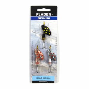 Fladen Spinno 9g Spinnare (Mix 3-pack) - Nr I
