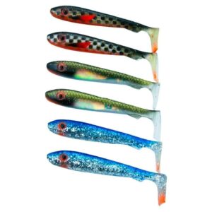 Svartzonker McRubber Bass 8cm (Mix 6-pack)