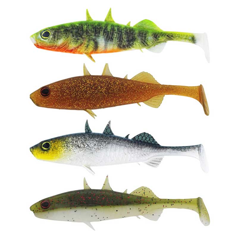 Westin Stanley The Stickleback Shadtail 5.5cm / 1.5g (Mix 4-pack)