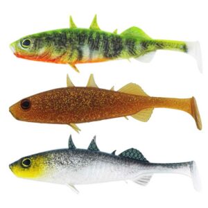 Westin Stanley The Stickleback Shadtail 9cm / 7g (Mix 3-pack)