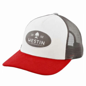 Westin State Cap Silver Grey/Red