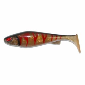 Daiwa PX Lazy Shad 9cm Abborrefemman 2026 (4-pack) - Blodhulken