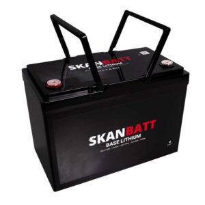 Skanbatt Base Lithium - 12V 100Ah 100A BMS - Bluetooth