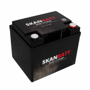 Skanbatt Base Lithium - 12V 50Ah 50A BMS - Bluetooth
