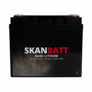 Skanbatt Base Lithium - 12V 50Ah 50A BMS - Bluetooth