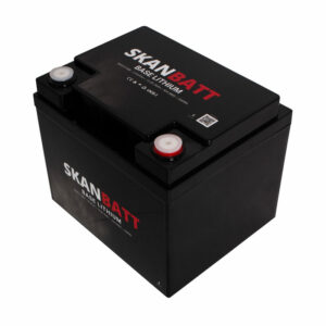 Skanbatt Base Lithium - 12V 50Ah 50A BMS - Bluetooth