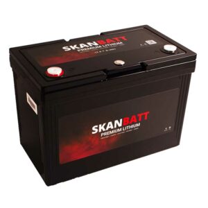 Skanbatt Premium Lithium - 24V 50Ah 50A BMS - Bluetooth - Heat