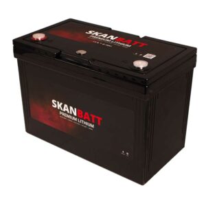 Skanbatt Premium Lithium - 24V 50Ah 50A BMS - Bluetooth - Heat