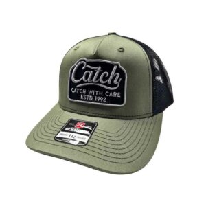 CWC Snapback Trucker Cap - Olive/Black