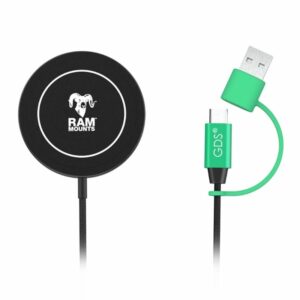 RAM Mounts Qi2 15W Trådlös laddpuck