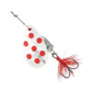 Silver/Red Dot