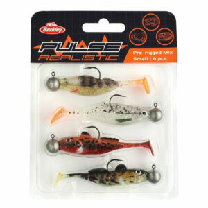 Berkley Pulse Realistic Prerigged Mix - Small (4-pack)