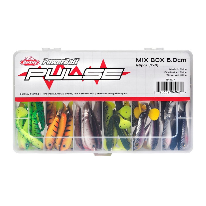 Berkley Pulse Shad Mixbox - 6cm (48st)